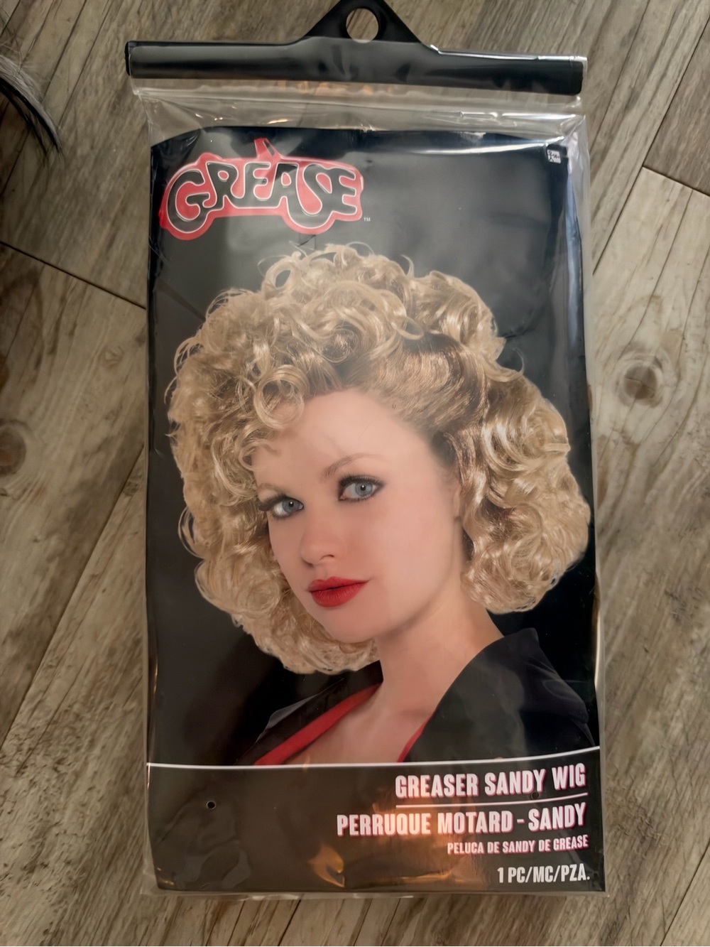 Grease Sandy Women's Blonde Curly Wig